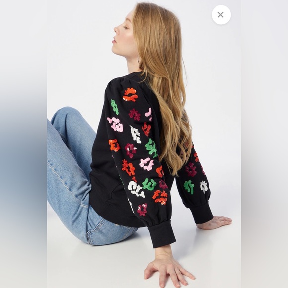 Essentiel Antwerp Christobald Embroided Sweater - Picture 3 of 7